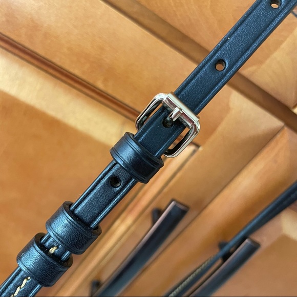 SOLD!!! Dooney and Bourke Black Microfiber Crossbody - Picture 3 of 8